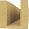 Ekena Millwork 4in. W x 4in. H x 32in. L Mediterranean Woodgrain TimberThane Rafter Tail, Primed Tan RFTUR04X04X32MEDRCPR - alternate 2
